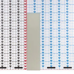 5x5x21 Square Flameless Large Pillar Candles Ivory -Glow Essence Cheap Store lg item 2597 12