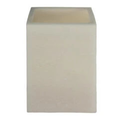 5x7x10 Flameless Large Wide Pillar Candles Ivory -Glow Essence Cheap Store lg item 2650 05