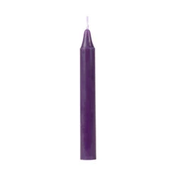 4 Inch Dark Purple Spell Chime Candles (20 Pack) -Glow Essence Cheap Store lg item 3432 1