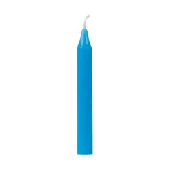 4 Inch Light Blue Spell Chime Candles (20 Pack) -Glow Essence Cheap Store lg item 3434 1