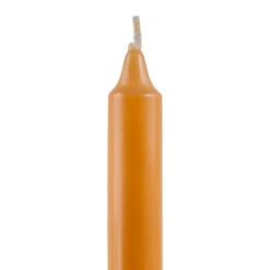 8 Inch Dark Yellow Federal Taper Candles