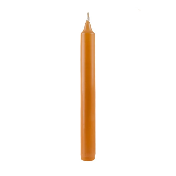 8 Inch Dark Yellow Federal Taper Candles 4 8 Inch Dark Yellow Federal Taper Candles - Image 4