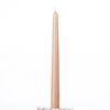 10 Inch Warm Beige Taper Candles - Warm Beige Tapers