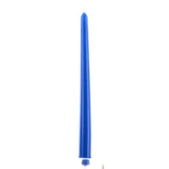 10 Inch Dark Blue Taper Candles
