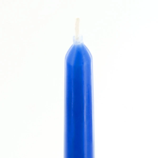 10 Inch Dark Blue Taper Candles 2 10 Inch Dark Blue Taper Candles - Image 2