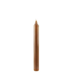 8 Inch Brown Maple Federal Taper Candles -Glow Essence Cheap Store lg item 4565 P