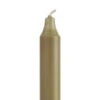 12 Inch Moss Green Premium Taper Candles