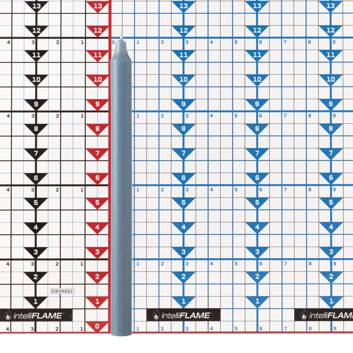 12 Inch Prairie Blue Premium Taper Candles 5 12 Inch Prairie Blue Premium Taper Candles - Image 5