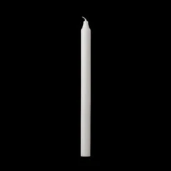 12 Inch Pure White Premium Taper Candles -Glow Essence Cheap Store lg item 4890 04