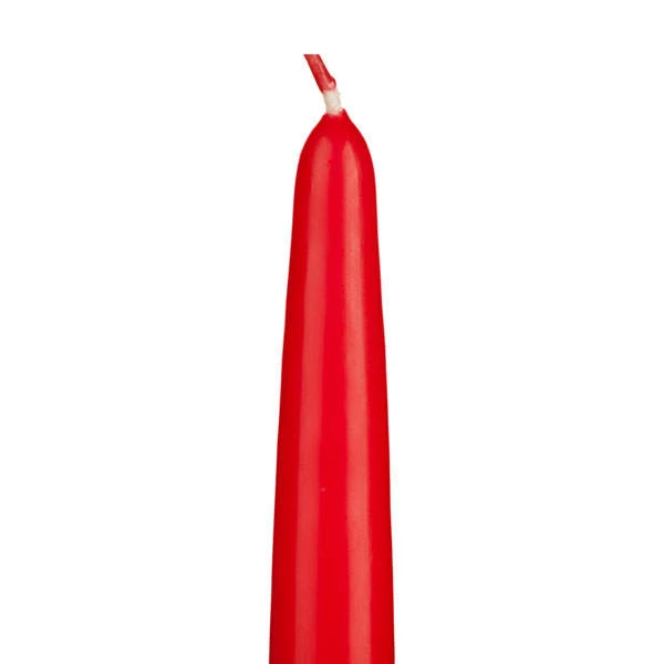 10″ Red Taper Candles 1 10″ Red Taper Candles