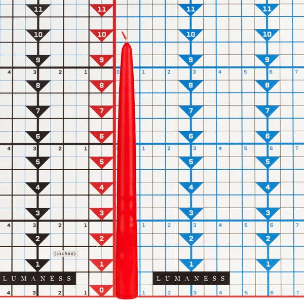 10″ Red Taper Candles 3 10″ Red Taper Candles - Image 3