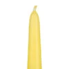 10″ Yellow Taper Candles