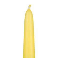 10″ Yellow Taper Candles