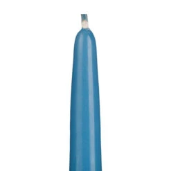 10″ Medium Blue Taper Candles