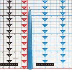 10″ Medium Blue Taper Candles -Glow Essence Cheap Store lg item 7158 04