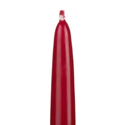 10″ Burgundy Taper Candles