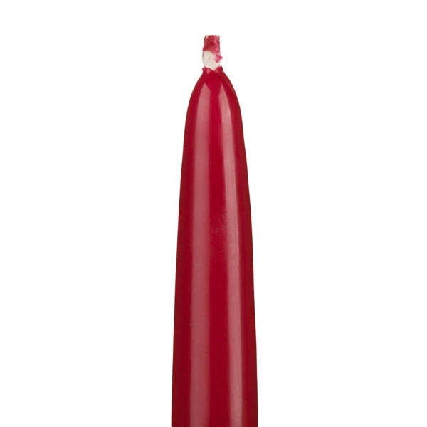 10″ Burgundy Taper Candles 1 10″ Burgundy Taper Candles