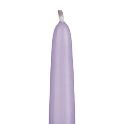 10″ Lavender Taper Candles