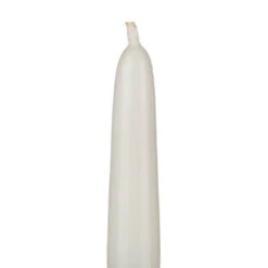 10″ Ivory Taper Candles