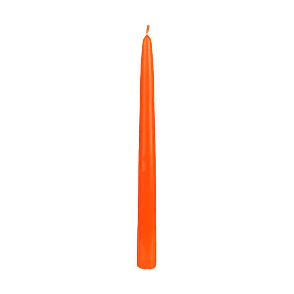 10″ Orange Taper Candles 5 10″ Orange Taper Candles - Image 5