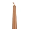 10″ Warm Tan Taper Candles