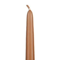 10″ Warm Tan Taper Candles