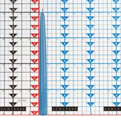 12″ Medium Blue Taper Candles -Glow Essence Cheap Store lg item 7171 04