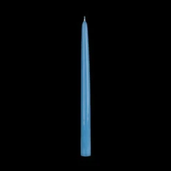12″ Medium Blue Taper Candles -Glow Essence Cheap Store lg item 7171 05