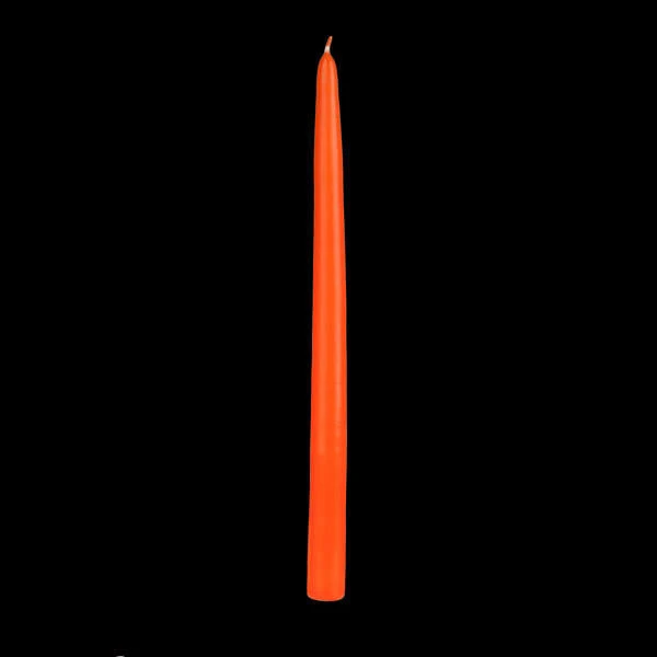 12″ Orange Taper Candles 4 12″ Orange Taper Candles - Image 4