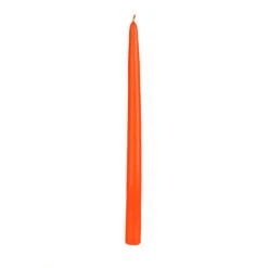 12″ Orange Taper Candles 9 12″ Orange Taper Candles -Glow Essence Cheap Store lg item 7175 1
