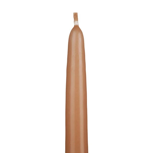 12″ Warm Tan Taper Candles 1 12″ Warm Tan Taper Candles