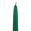 15″ Green Taper Candles