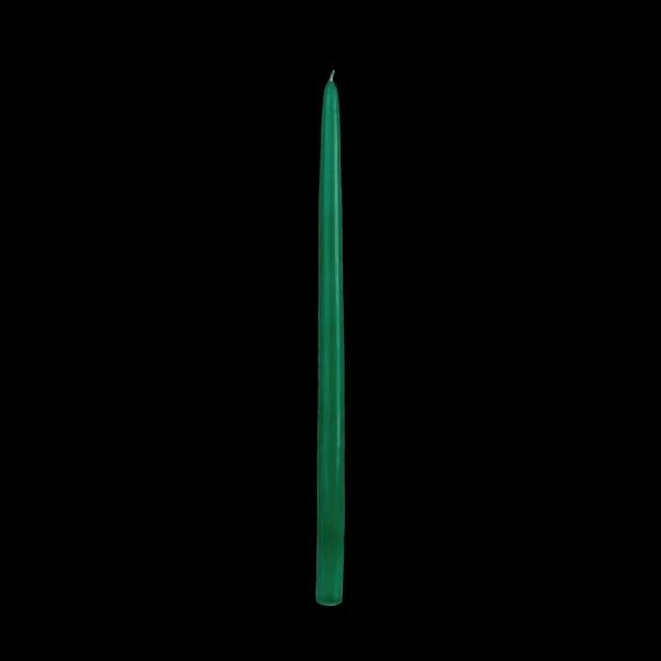 15″ Green Taper Candles 4 15″ Green Taper Candles - Image 4