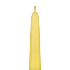 15″ Yellow Taper Candles