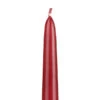 15″ Burgundy Taper Candles