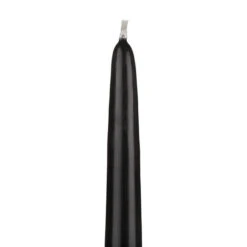15″ Black Taper Candles