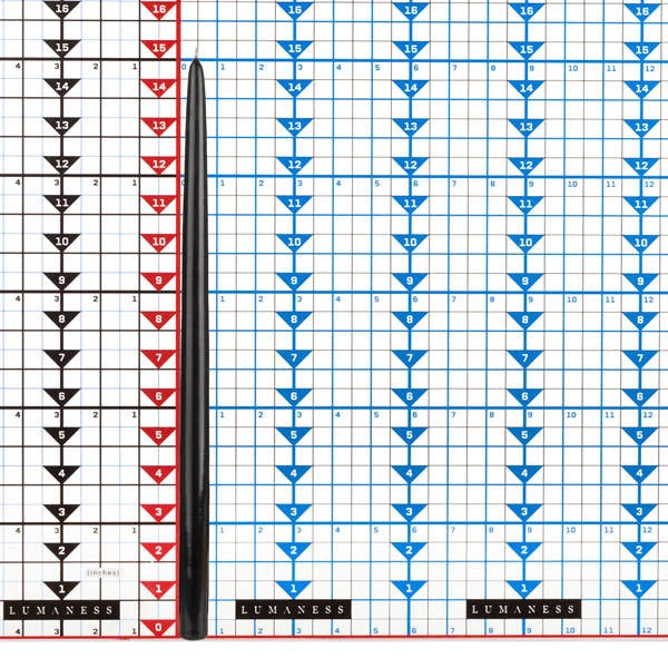 15″ Black Taper Candles 3 15″ Black Taper Candles - Image 3