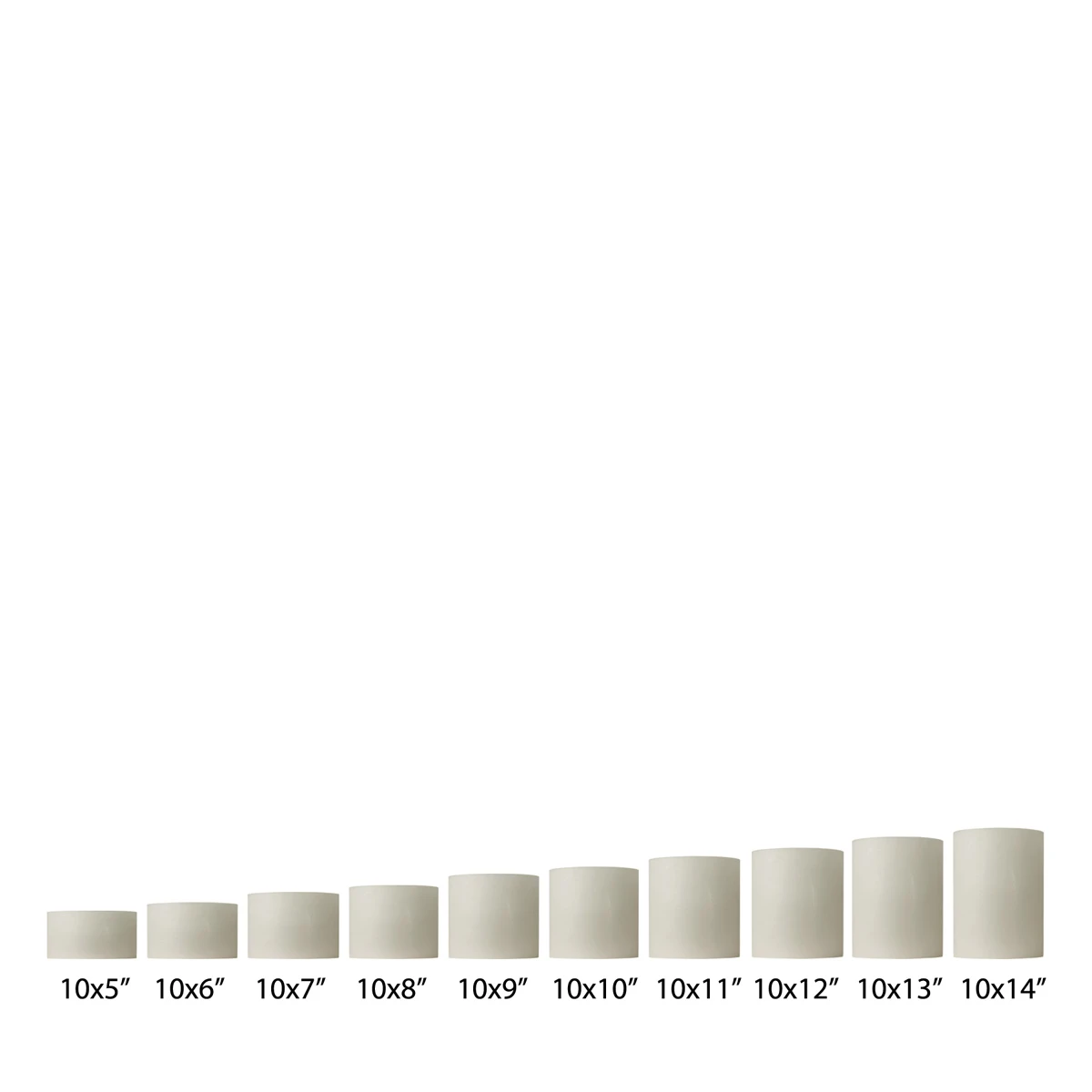 10x24 Ivory Round LED Flameless Extra Large Pillar Candles 13 10x24 Ivory Round LED Flameless Extra Large Pillar Candles - Image 13