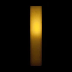 5x5x24 Square Flameless Large Pillar Candles Ivory -Glow Essence Cheap Store lg item 7589 06