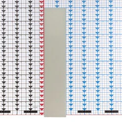 5x5x24 Square Flameless Large Pillar Candles Ivory -Glow Essence Cheap Store lg item 7589 11