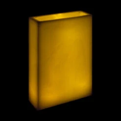 5x15x24 Flameless Extra Large Wide Pillar Candles Ivory -Glow Essence Cheap Store lg item 7603 1