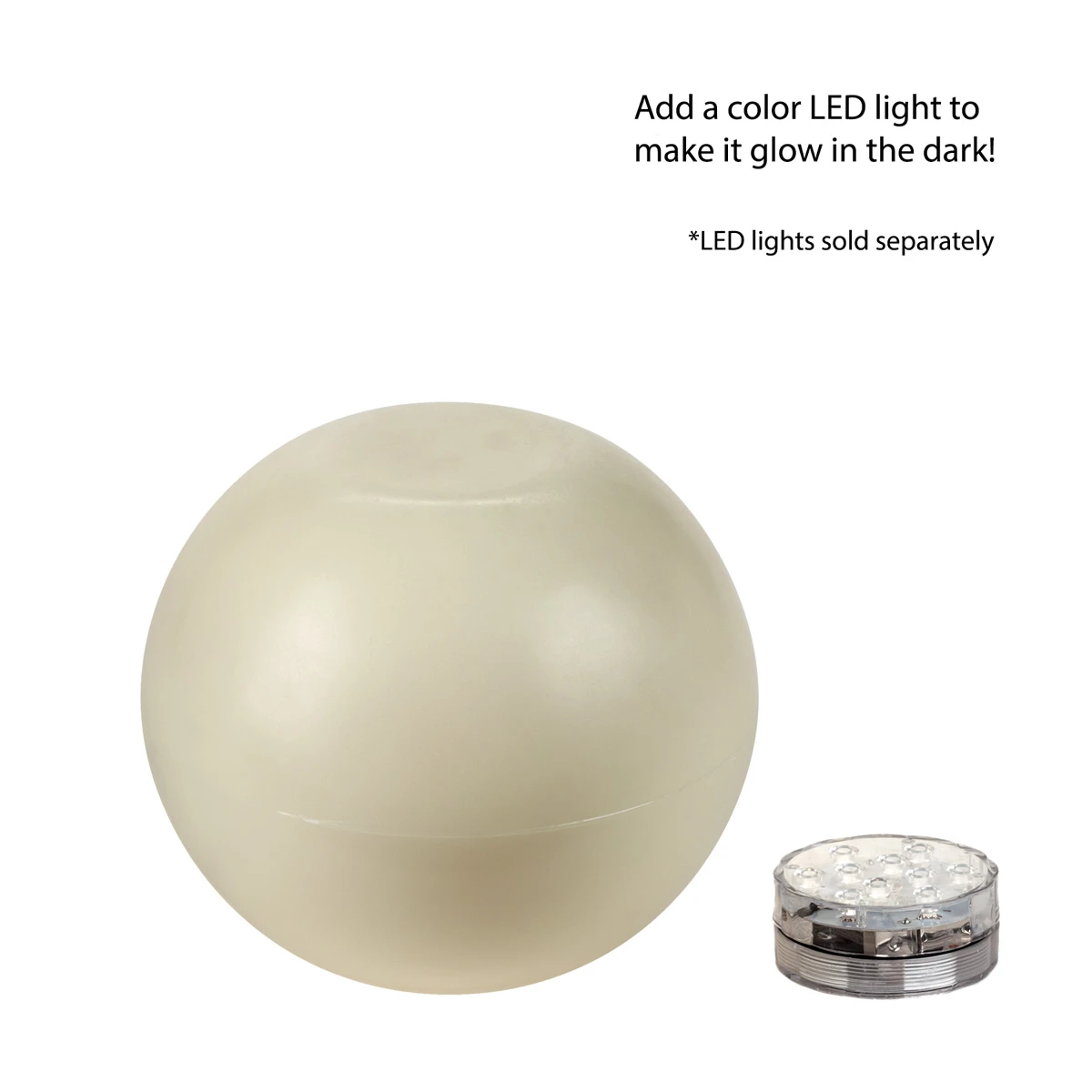 7 Ivory LED G5 Flameless Ball Candles 2 7 Ivory LED G5 Flameless Ball Candles - Image 2