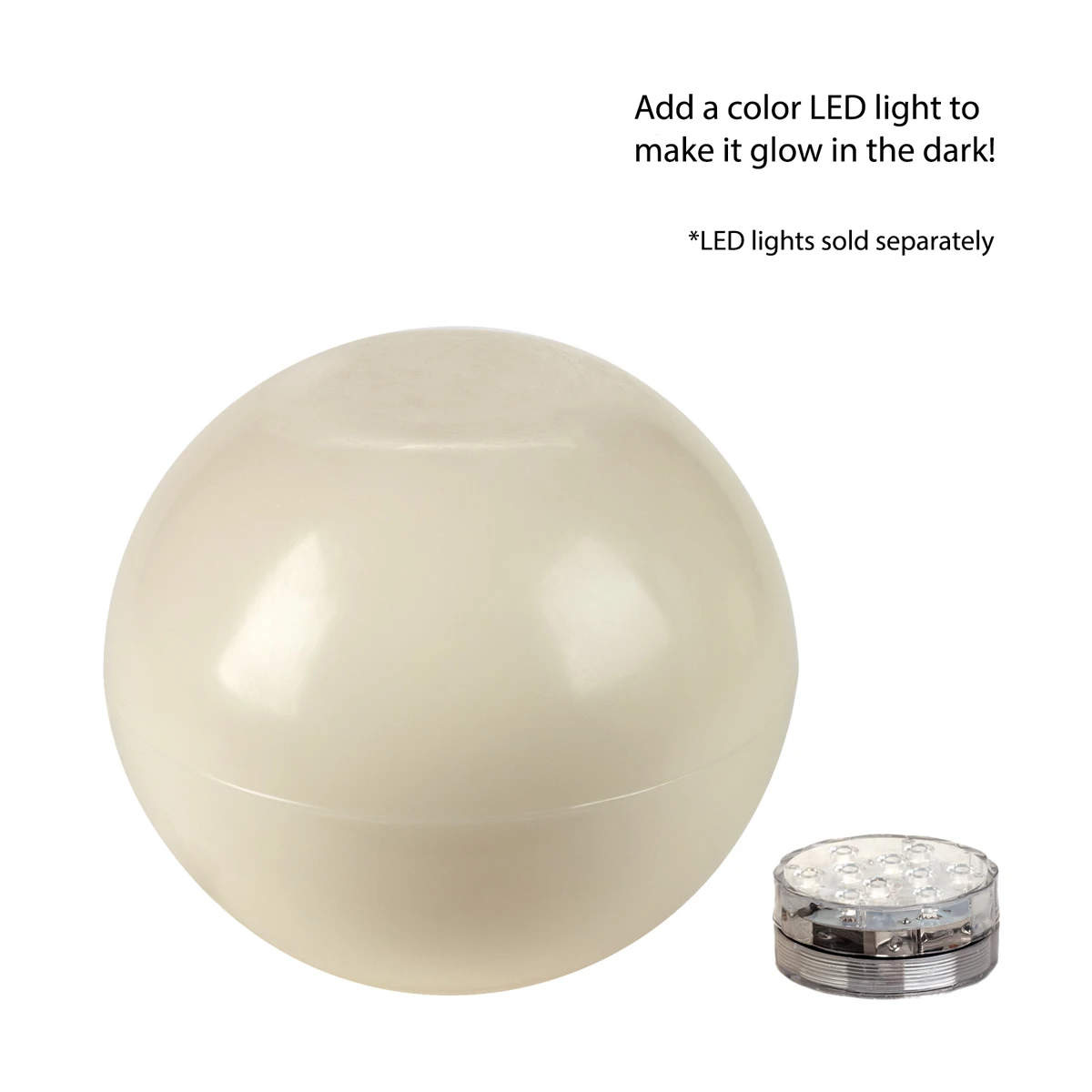 8.5 Ivory LED G5 Flameless Ball Candles 2 8.5 Ivory LED G5 Flameless Ball Candles - Image 2
