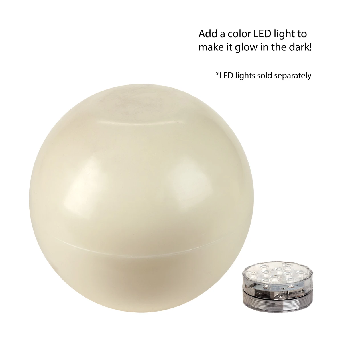 9.5 Ivory LED G5 Flameless Ball Candles 2 9.5 Ivory LED G5 Flameless Ball Candles - Image 2