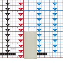 2.5x5 LED Flameless Round Candles Ivory -Glow Essence Cheap Store lg item 7612 12