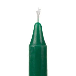 4 Inch Green Spell Chime Candles (20 Pack)