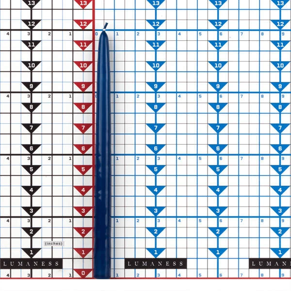 12″ Blue Taper Candles 4 12″ Blue Taper Candles - Image 4