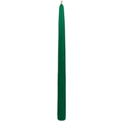12″ Green Taper Candles -Glow Essence Cheap Store lg item 9381 p 1