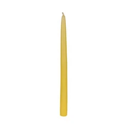 12″ Yellow Taper Candles