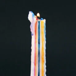 Multi Color Drip Taper Candles - 2 Pieces (2 Pieces Pack) 9 Multi Color Drip Taper Candles - 2 Pieces (2 Pieces Pack) -Glow Essence Cheap Store lg item 9807 4